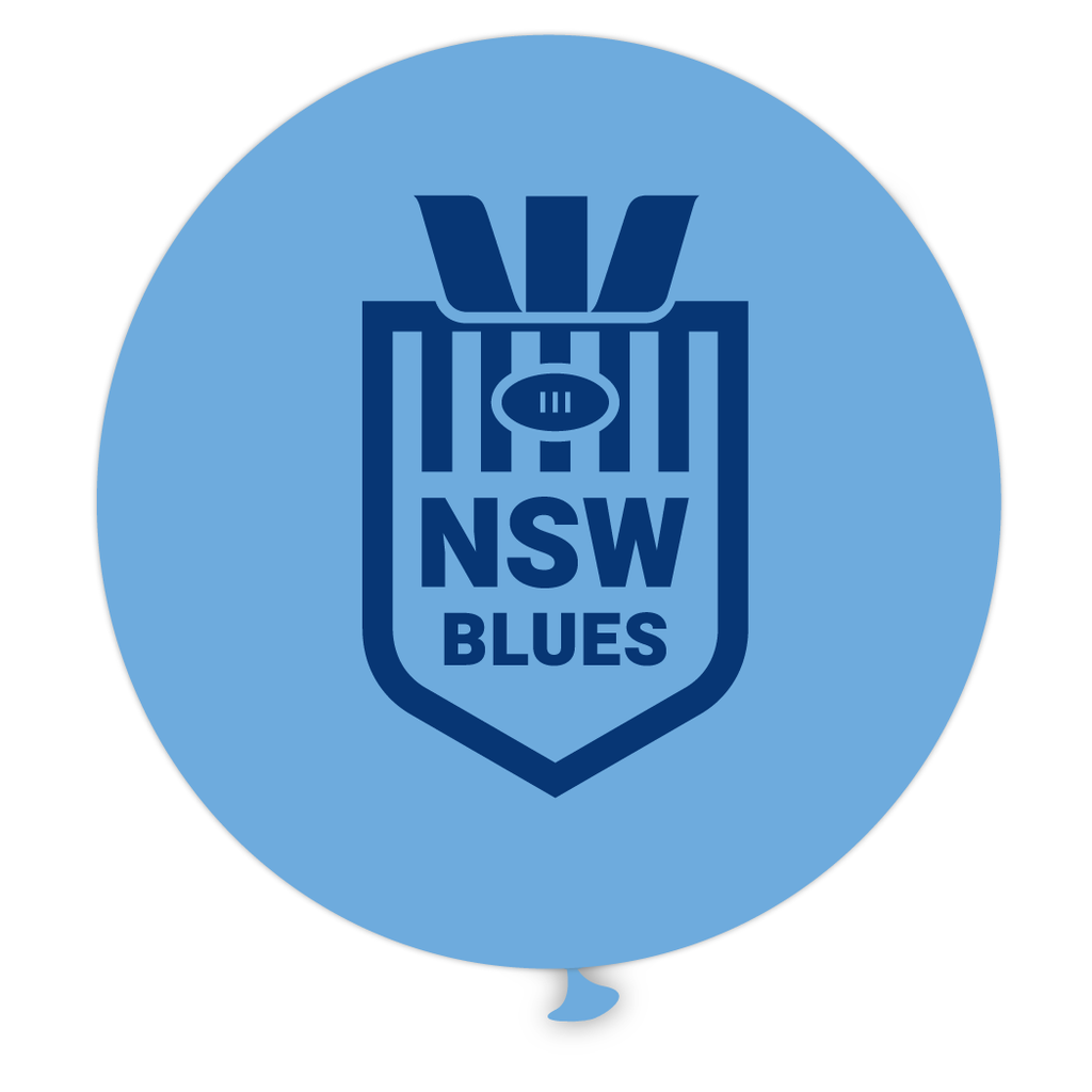 State of Origin NSW 90cm Jumbo Balloon 1pk
