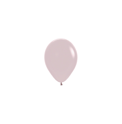 Pastel Dusk Rose 12cm Round Balloon Pk 100