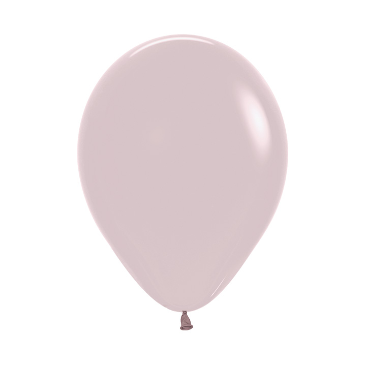 Pastel Dusk Rose 30cm Round Balloon Pk100