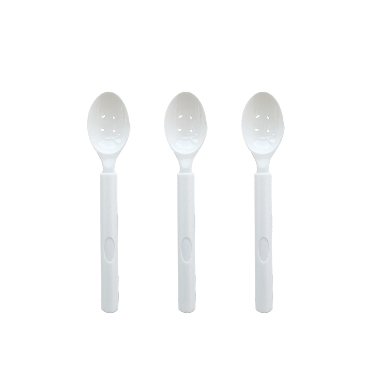FS Ultra HD Reusable Teaspoon Solid White 20pk