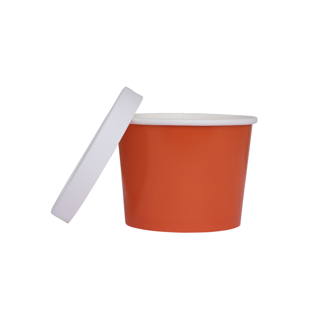 FS Paper Luxe Tub w/ Lid Cherry 5pk