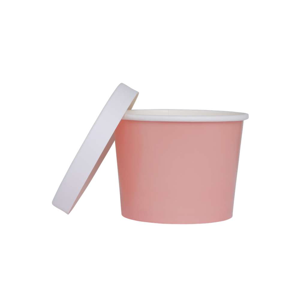 FS Paper Luxe Tub w/ Lid Rose 5pk