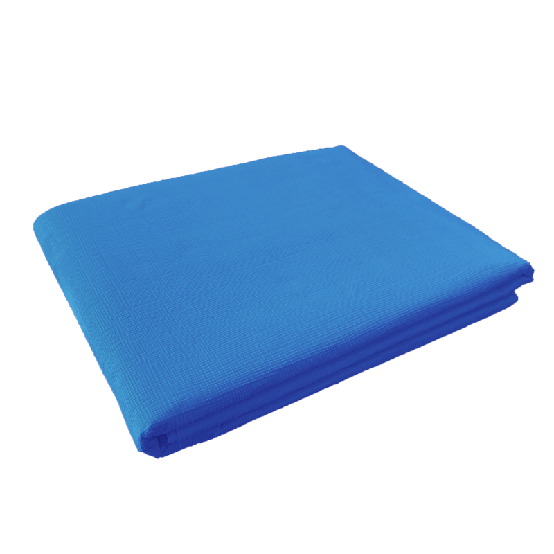 FS Paper Luxe Rect Tablecover 2.7m Sky Blue