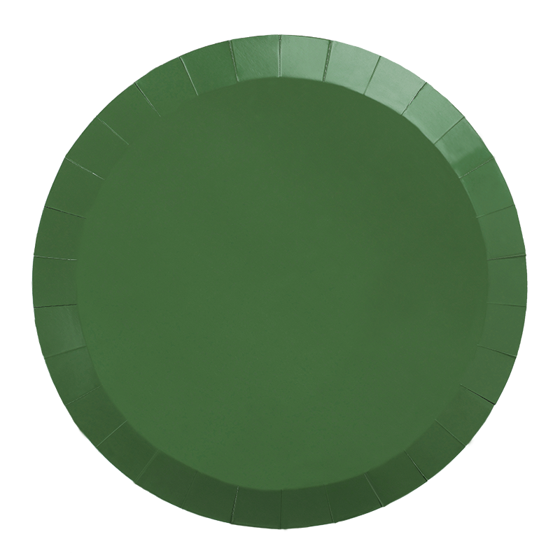 FS Paper Round Banquet Plate 10.5&quot; Sage Green 20pk 