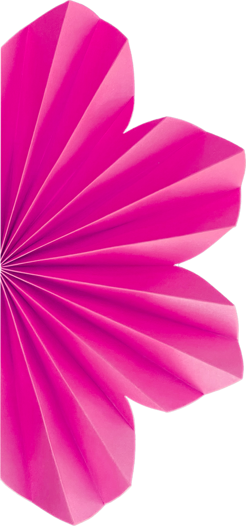 FS Paper Daisy Flamingo 20cm 2pk