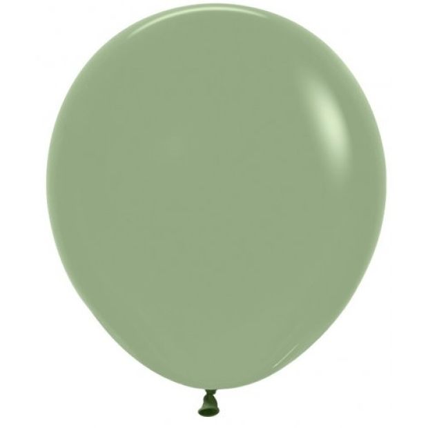 Fashion Eucalyptus 45cm Round Balloons 50pk