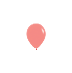 [7031059] Fashion Tropical Coral 12cm Round Balloon Pk 20