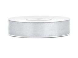 [TS12-018] PD Satin Ribbon Silver 12mm/25m 1pk