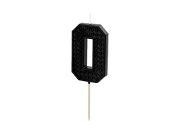 [SCU8-0] PD Candle Lego #0 6cm Black 1pk