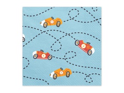 [SP33-96] PD Napkins Cars 33x33cm 12pk