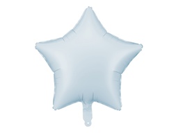 [FB3T-093] PD Foil Balloon Star 48cm Misty Blue 1pk