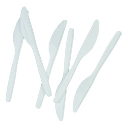 [5002P] FS Economy Knife White 100pk
