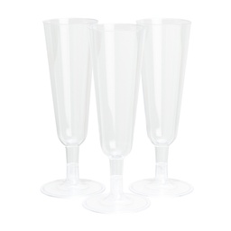 [5031P] FS Champagne Flute 5oz Clear 8pk