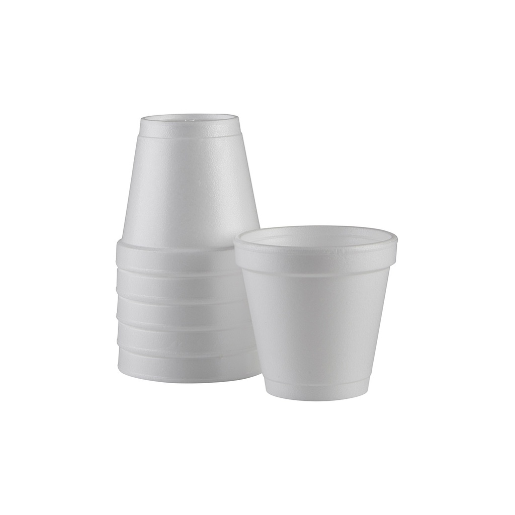 Foam Cup 8oz White 25pk