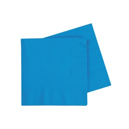 [6070EBP] FS Cocktail Napkin 250mm Electric Blue 40pk (D)