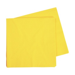 [6072CYP] FS Lunch Napkin 330mm Canary Yellow 40pk