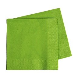 [6072LGP] FS Lunch Napkin 330mm Lime Green 40pk