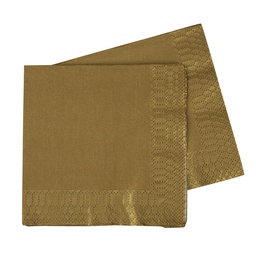 [6072MGP] FS Lunch Napkin 330mm Metallic Gold 40pk