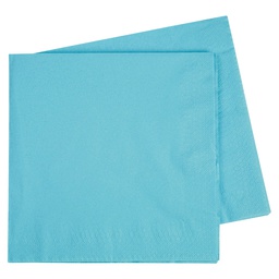 [6073PBP] FS Dinner Napkin 400mm Pastel Blue 40pk