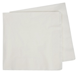 [6073WHP] FS Dinner Napkin 400mm White 40pk