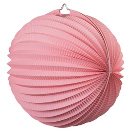 [5213CP] FS  Accordion Lantern Classic Pink  35cm 1 pk (D)