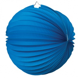 [5213TB] FS  Accordion Lantern True Blue  35cm 1 pk (D)
