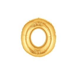 [2514840G] M/Loon Mini Zero Gold Foil Balloon 7&quot;  1pk