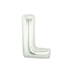 [2514912LS] M/Loon Mini L Silver Foil Balloon 7&quot; 1pk