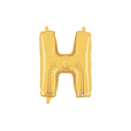 [2534908HGP] M/loon Jnr. H Gold Foil 14&quot; Valved 1pk