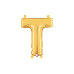 [2534920TGP] M/loon Jnr. T Gold Foil 14&quot; Valved 1pk
