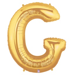 [2515907GG] Megaloon G Gold Foil Balloon 40&quot; 1pk