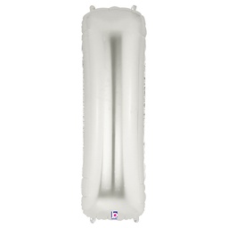 [2515909IS] Megaloon I Silver Foil Balloon 40&quot; 1pk