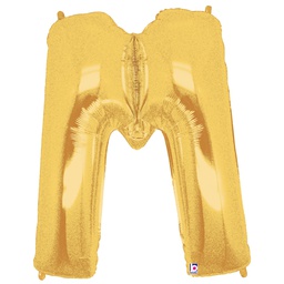 [2515913MG] Megaloon M Gold Foil Balloon 40&quot; 1pk