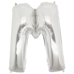 [2515913MS] Megaloon M Silver Foil Balloon 40&quot; 1pk