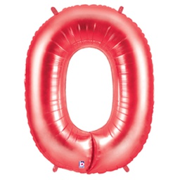 [2515840R] Megaloon Zero Red Foil 40&quot; 1pk (D)