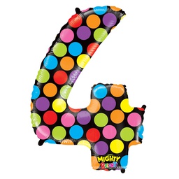 [2514844MP] Megaloon MightyBright 4 Foil Balloon 40&quot; 1pk