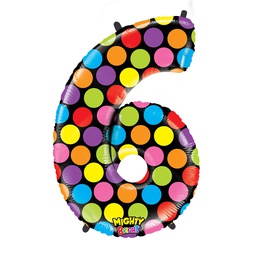 [2514846MP] Megaloon MightyBright 6  Foil Balloon 40&quot; 1pk