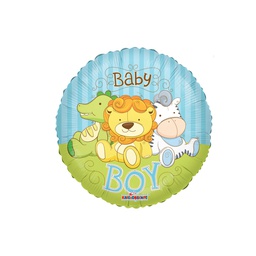 [281951418P] Jungle Animals Boy 18/45cm Rnd