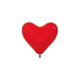 [2555121] Fashion Red 12cm /6Inch Heart Balloon 100pk