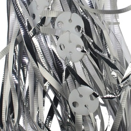 [5425MSP] FS 25's Clipped Balloon Ribbon Met/Silver