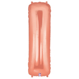 [2515909IRG] Megaloon I Rose Gold Foil Balloon 40&quot; 1pk