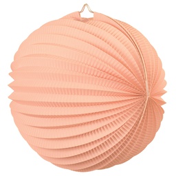 [5213PH] FS Accordion Lantern Peach 35cm 1pk (D)