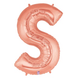 [2515919SRG] Megaloon S Rose Gold Foil Balloon 40&quot; 1pk
