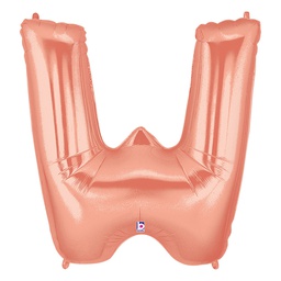 [2515924WRG] Megaloon W Rose Gold Foil Balloon 40&quot; 1pk