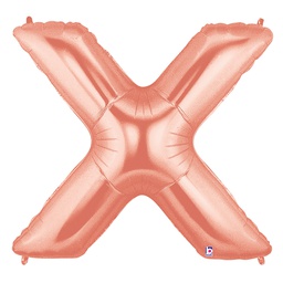 [2515925XRG] Megaloon X Rose Gold Foil Balloon 40&quot; 1pk