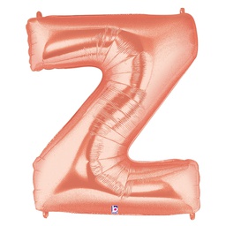 [2515927ZRG] Megaloon Z Rose Gold Foil Balloon 40&quot; 1pk