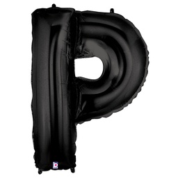 [2515916PBK] Megaloon P Black Foil Balloon 40&quot; 1pk