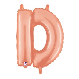 [2534904DRGP] M/loon Jnr. D Rose Gold Foil 14&quot; Valved 1pk
