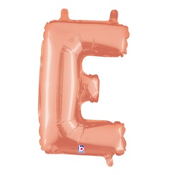 [2534905ERGP] M/loon Jnr. E Rose Gold Foil 14&quot; Valved 1pk