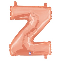 [2534927ZRGP] M/loon Jnr. Z Rose Gold Foil 14&quot; Valved 1pk